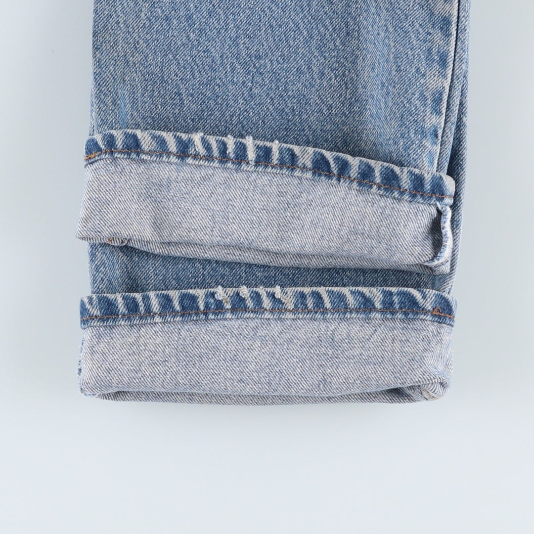 1990'S Levi's 20517 0217 Bootcut Denim Pants, Made in USA, Men's Size W32 (approx.), Vintage cotton blue type Vintage Second Hand