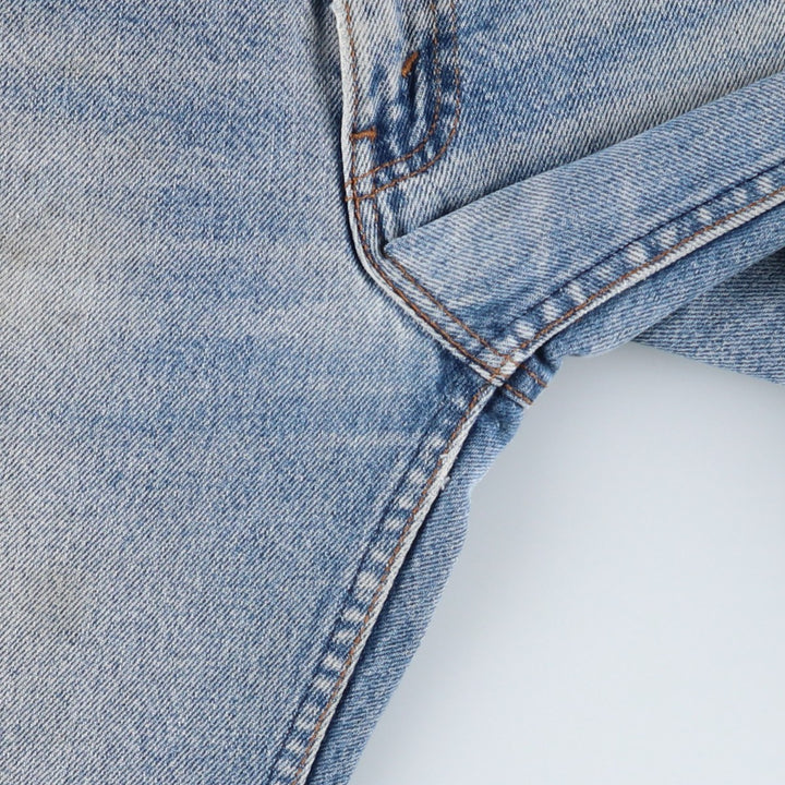1990'S Levi's 20517 0217 Bootcut Denim Pants, Made in USA, Men's Size W32 (approx.), Vintage cotton blue type Vintage Second Hand