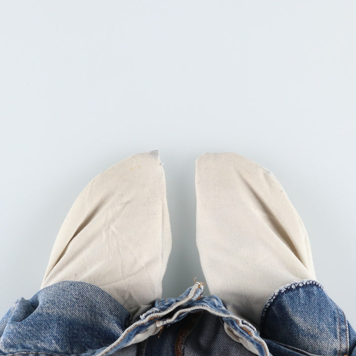 1990'S Levi's 20517 0217 Bootcut Denim Pants, Made in USA, Men's Size W32 (approx.), Vintage cotton blue type Vintage Second Hand
