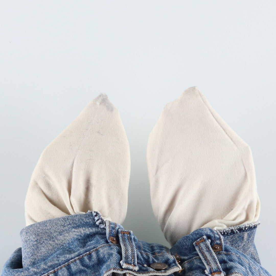 1990'S Levi's 20517 0217 Bootcut Denim Pants, Made in USA, Men's Size W32 (approx.), Vintage cotton blue type Vintage Second Hand