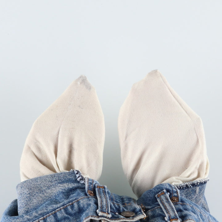 1990'S Levi's 20517 0217 Bootcut Denim Pants, Made in USA, Men's Size W32 (approx.), Vintage cotton blue type Vintage Second Hand