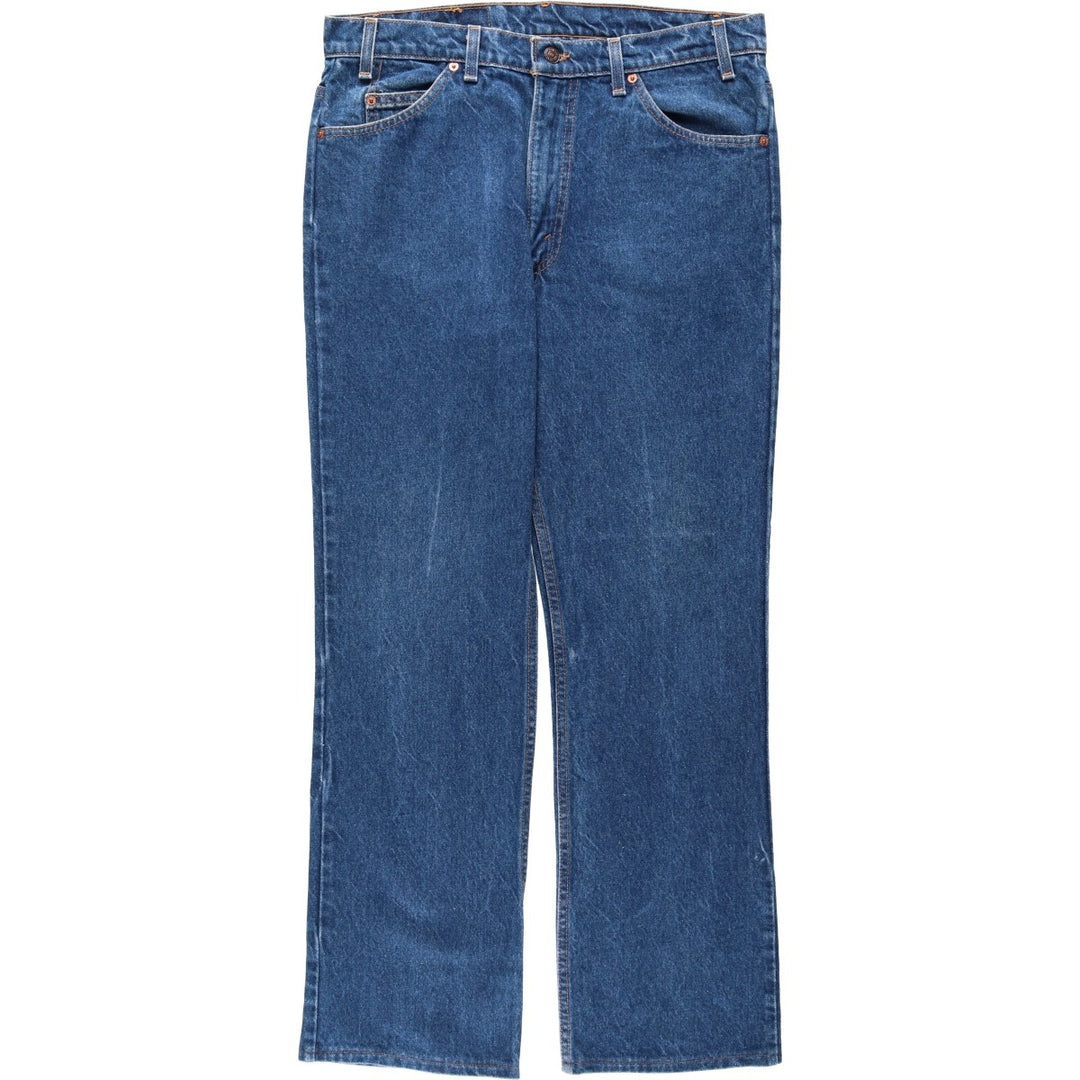 Levi's 517 Orange Tab Bootcut Denim Pants, Men's Size W35 (approx.) unclear blue type Vintage Second Hand