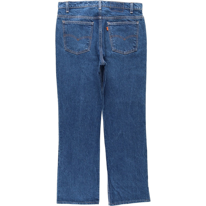 Levi's 517 Orange Tab Bootcut Denim Pants, Men's Size W35 (approx.) unclear blue type Vintage Second Hand