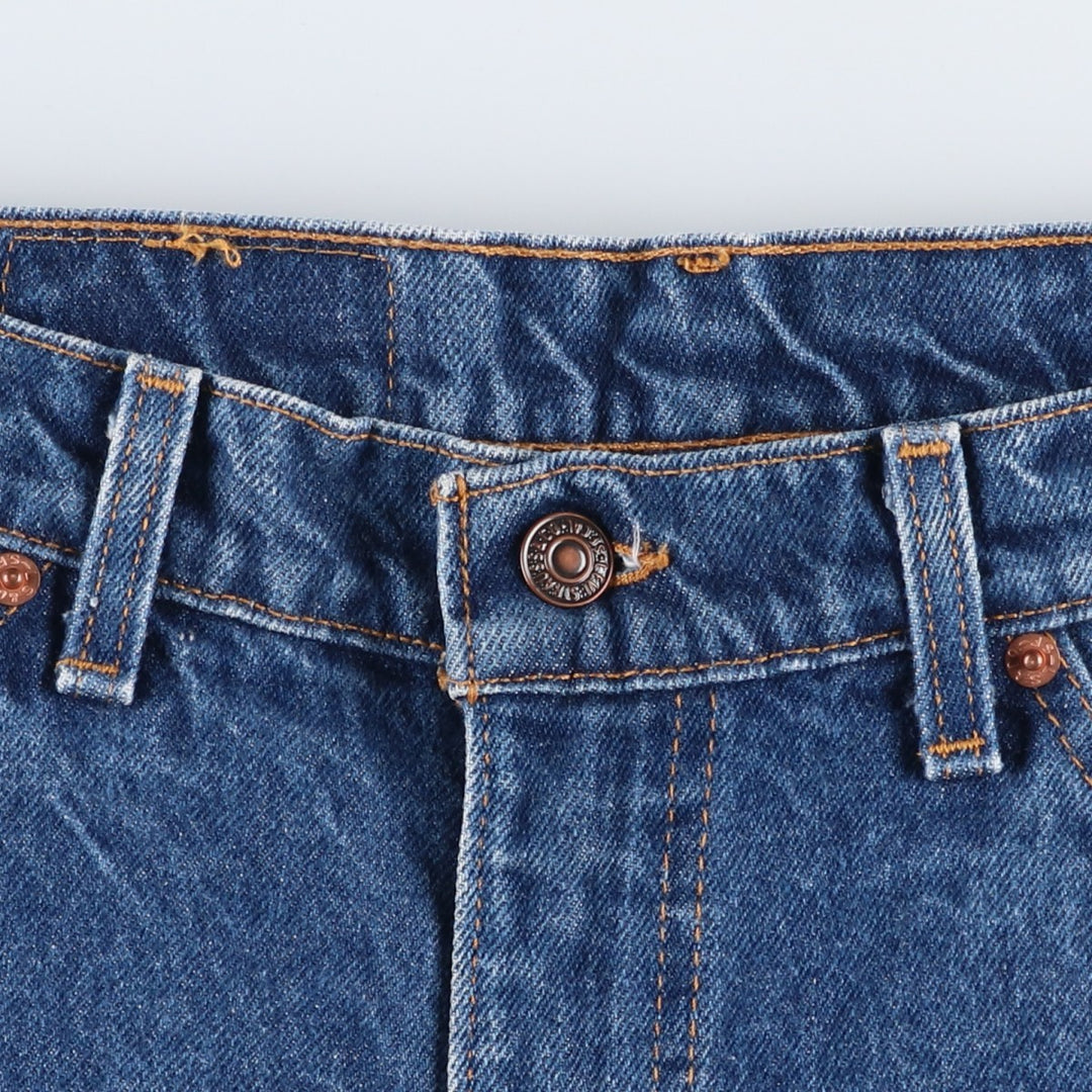 Levi's 517 Orange Tab Bootcut Denim Pants, Men's Size W35 (approx.) unclear blue type Vintage Second Hand