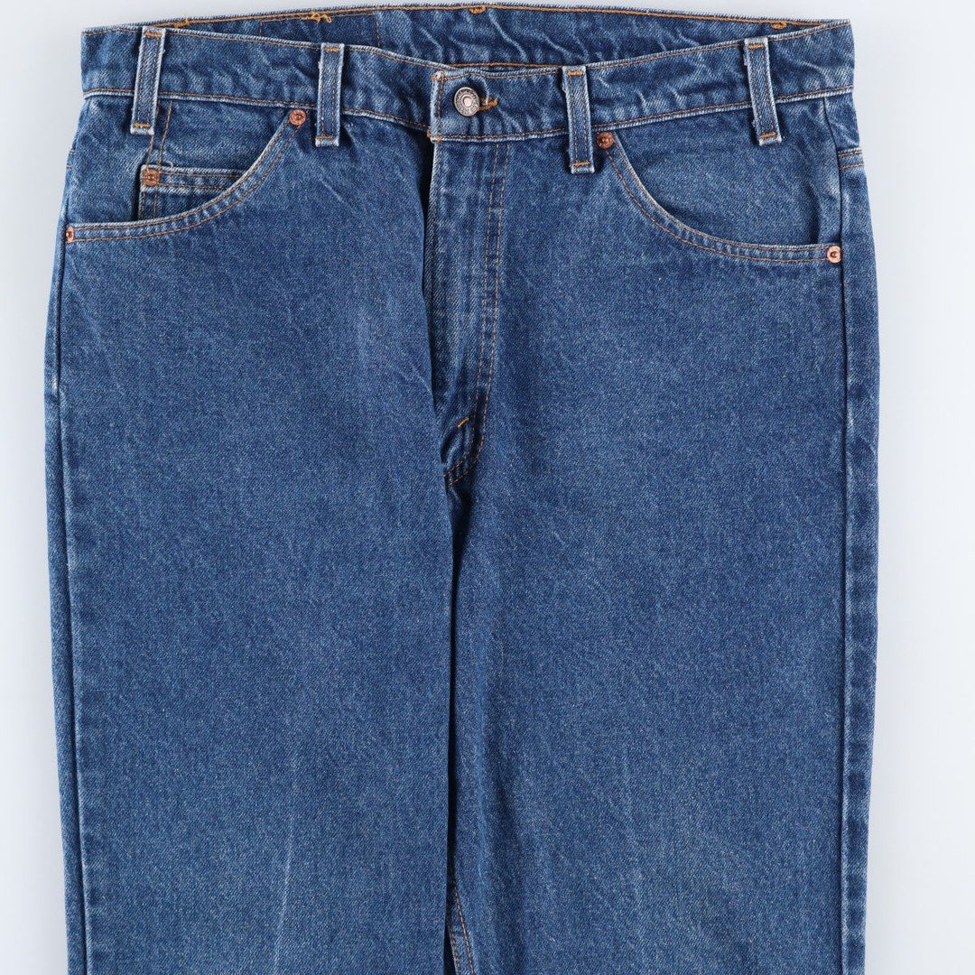 Levi's 517 Orange Tab Bootcut Denim Pants, Men's Size W35 (approx.) unclear blue type Vintage Second Hand