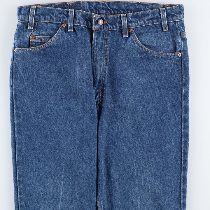 Levi's 517 Orange Tab Bootcut Denim Pants, Men's Size W35 (approx.) unclear blue type Vintage Second Hand