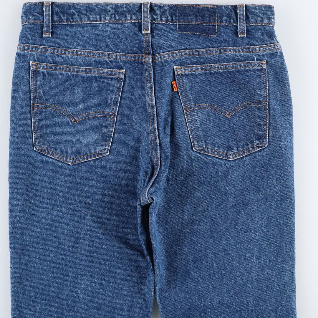 Levi's 517 Orange Tab Bootcut Denim Pants, Men's Size W35 (approx.) unclear blue type Vintage Second Hand