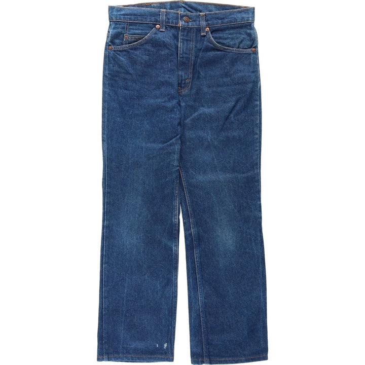 80s-90'S Levi's 20517 0217 Bootcut Denim Pants, Made in USA, Men's W31 (approx.), Vintage cotton blue type Vintage Second Hand