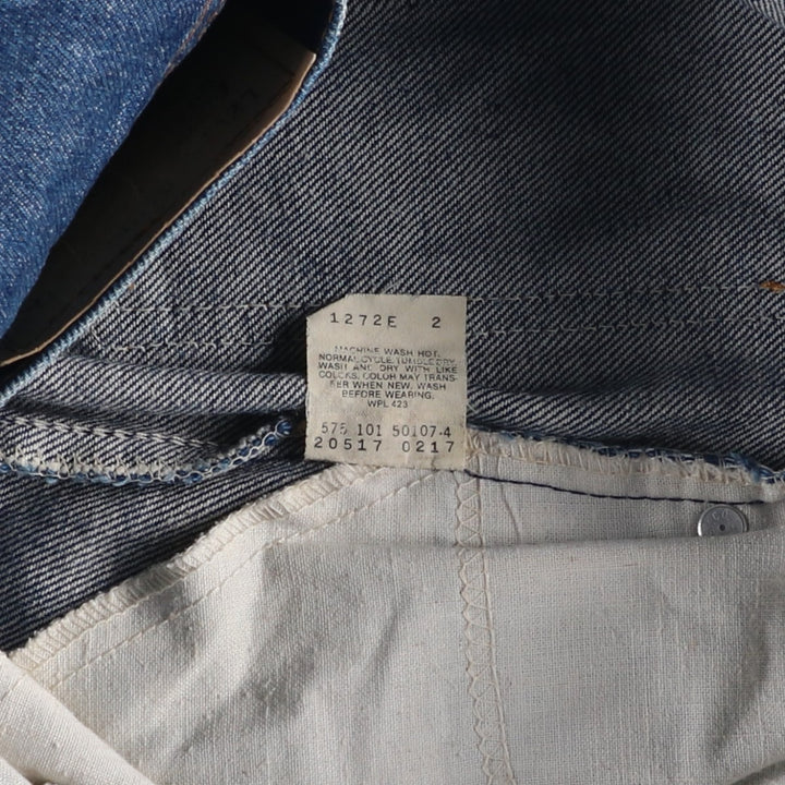 80s-90'S Levi's 20517 0217 Bootcut Denim Pants, Made in USA, Men's W31 (approx.), Vintage cotton blue type Vintage Second Hand