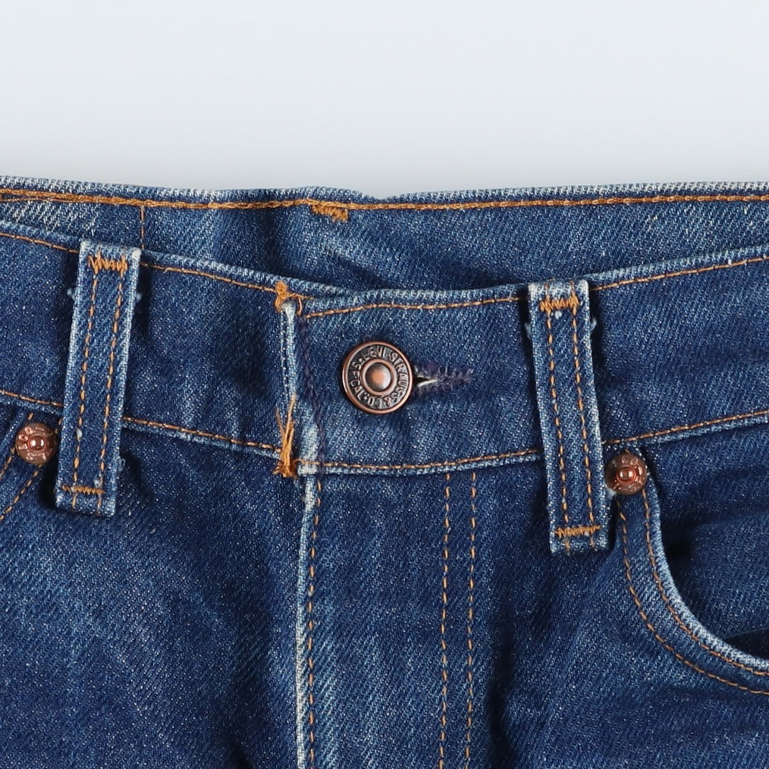 80s-90'S Levi's 20517 0217 Bootcut Denim Pants, Made in USA, Men's W31 (approx.), Vintage cotton blue type Vintage Second Hand