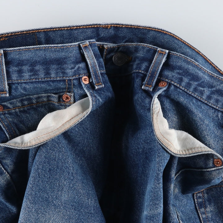 Levi's 517 Bootcut Denim Pants for Men, W35 unclear blue type Vintage Second Hand