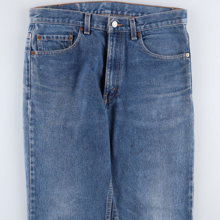 2000'S Levi's 517 Boot Cut Denim Pants, Made in USA, Men's Size 34 cotton blue type Vintage Second Hand