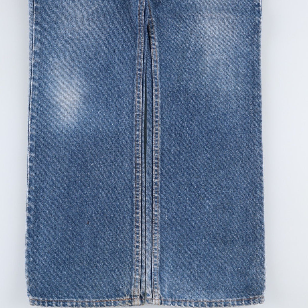 2000'S Levi's 517 Boot Cut Denim Pants, Made in USA, Men's Size 34 cotton blue type Vintage Second Hand