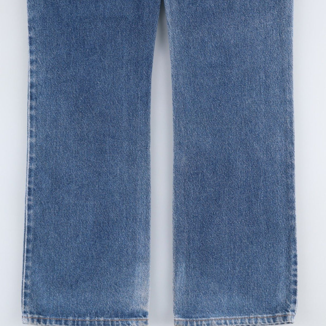 2000'S Levi's 517 Boot Cut Denim Pants, Made in USA, Men's Size 34 cotton blue type Vintage Second Hand
