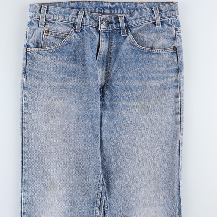 80s-90'S Levi's 517 Orange Tab Bootcut Denim Pants, Men's Size W33 (approx.), Vintage unclear blue type Vintage Second Hand