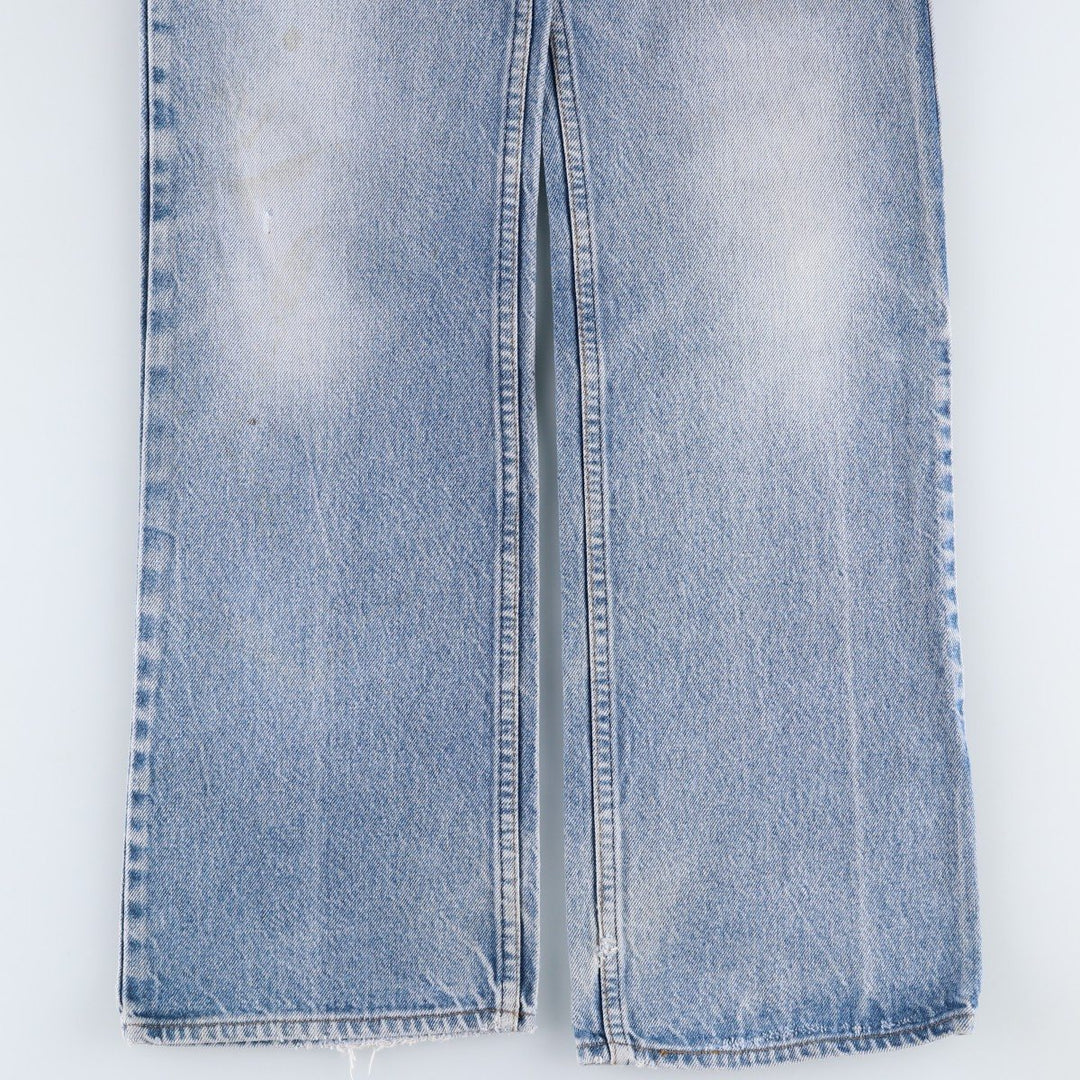 80s-90'S Levi's 517 Orange Tab Bootcut Denim Pants, Men's Size W33 (approx.), Vintage unclear blue type Vintage Second Hand
