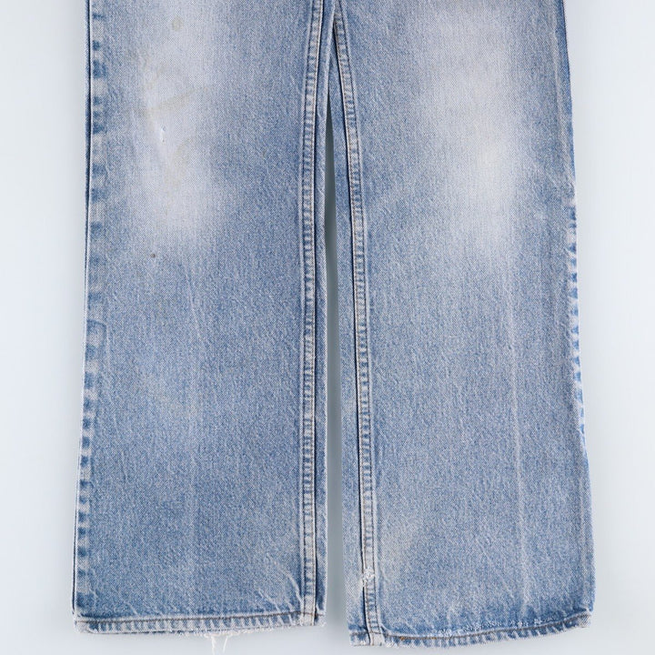 80s-90'S Levi's 517 Orange Tab Bootcut Denim Pants, Men's Size W33 (approx.), Vintage unclear blue type Vintage Second Hand