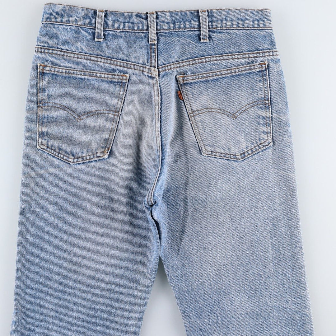 80s-90'S Levi's 517 Orange Tab Bootcut Denim Pants, Men's Size W33 (approx.), Vintage unclear blue type Vintage Second Hand