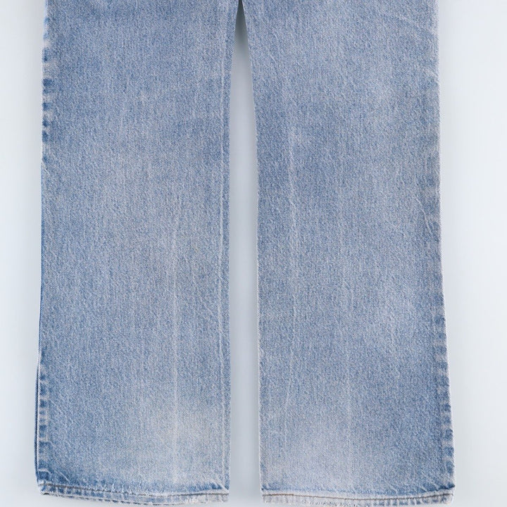 80s-90'S Levi's 517 Orange Tab Bootcut Denim Pants, Men's Size W33 (approx.), Vintage unclear blue type Vintage Second Hand