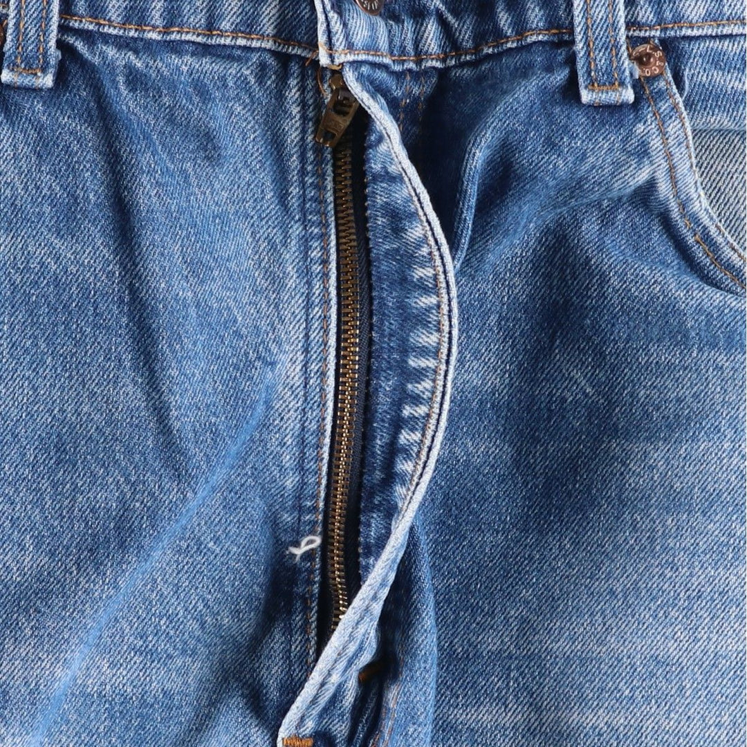 90'S Levi's 20517-0217 Orange Tab Bootcut Denim Pants, Made in USA, Men's Size 36, Vintage cotton blue type Vintage Second Hand