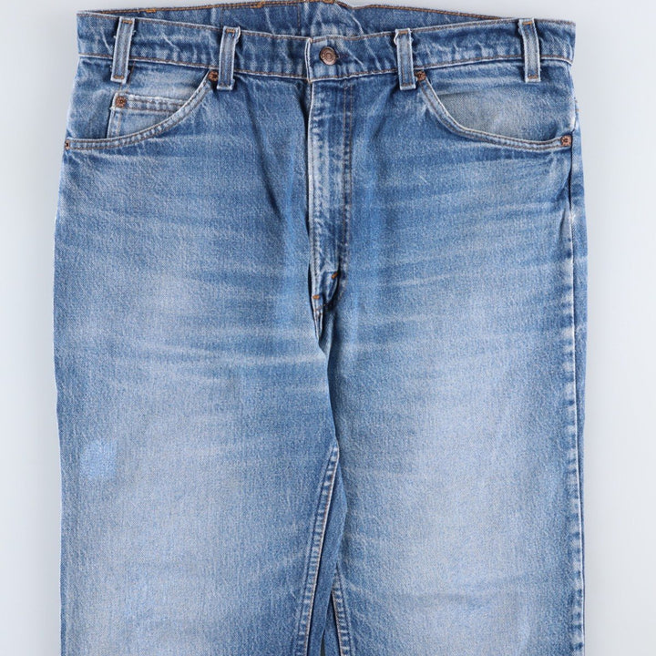 90'S Levi's 20517-0217 Orange Tab Bootcut Denim Pants, Made in USA, Men's Size 36, Vintage cotton blue type Vintage Second Hand