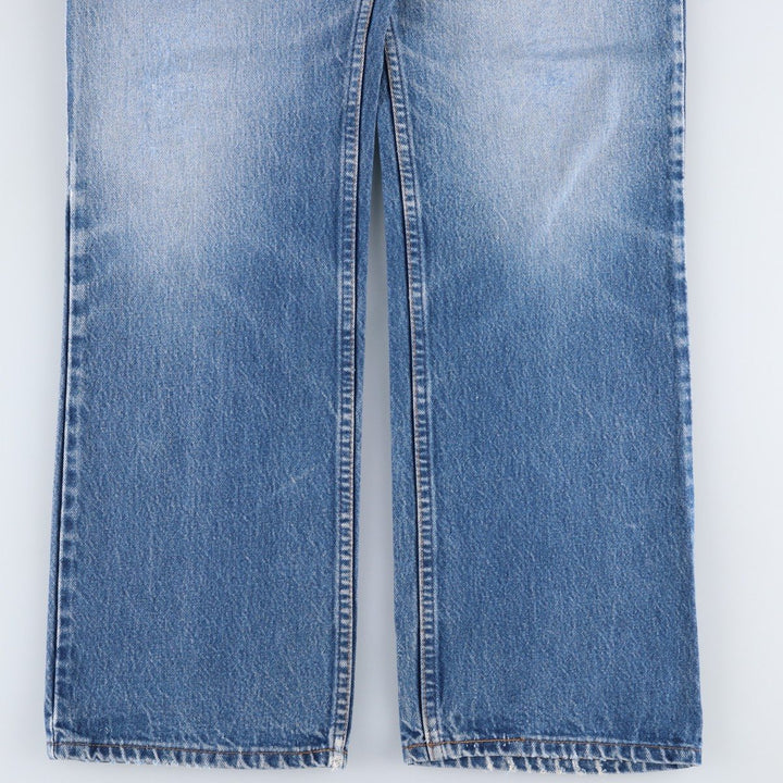 90'S Levi's 20517-0217 Orange Tab Bootcut Denim Pants, Made in USA, Men's Size 36, Vintage cotton blue type Vintage Second Hand
