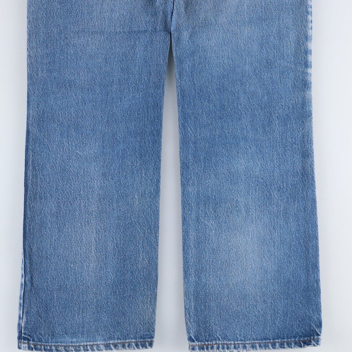 90'S Levi's 20517-0217 Orange Tab Bootcut Denim Pants, Made in USA, Men's Size 36, Vintage cotton blue type Vintage Second Hand