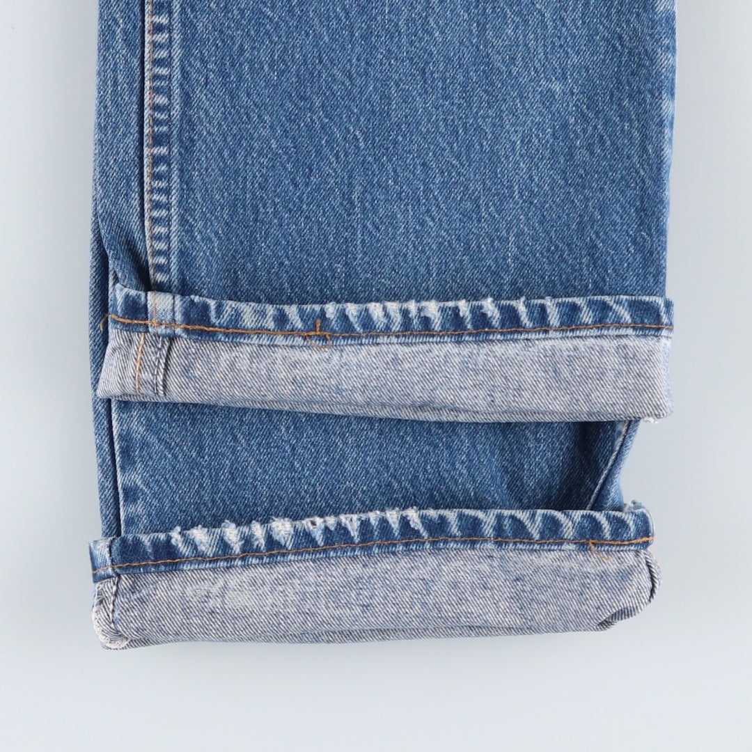90'S Levi's 20517-0217 Orange Tab Bootcut Denim Pants, Made in USA, Men's Size 36, Vintage cotton blue type Vintage Second Hand