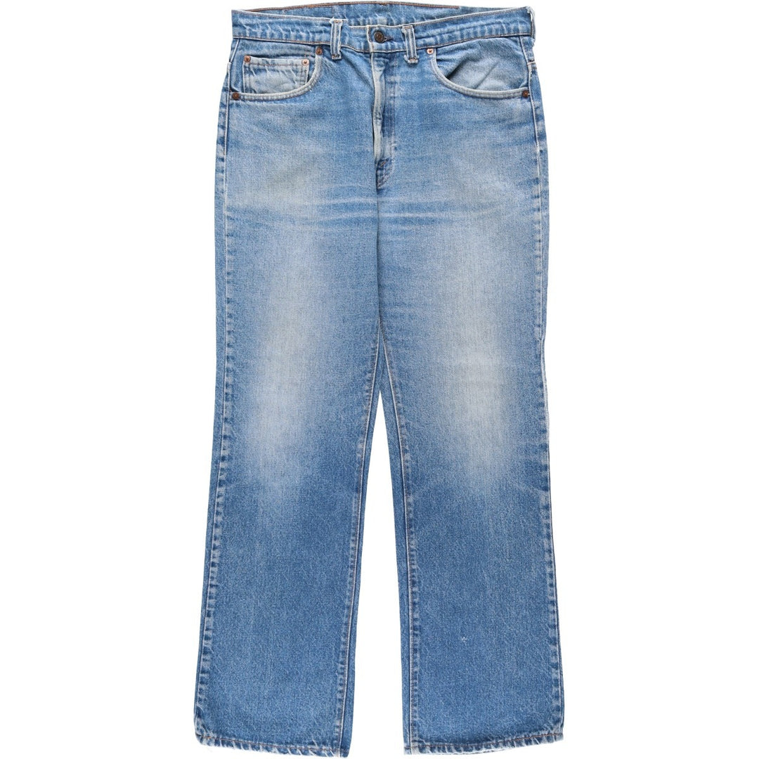 Levi's 517-0217 Bootcut Denim Pants, Men's Size W34 (approx.) unclear blue type Vintage Second Hand