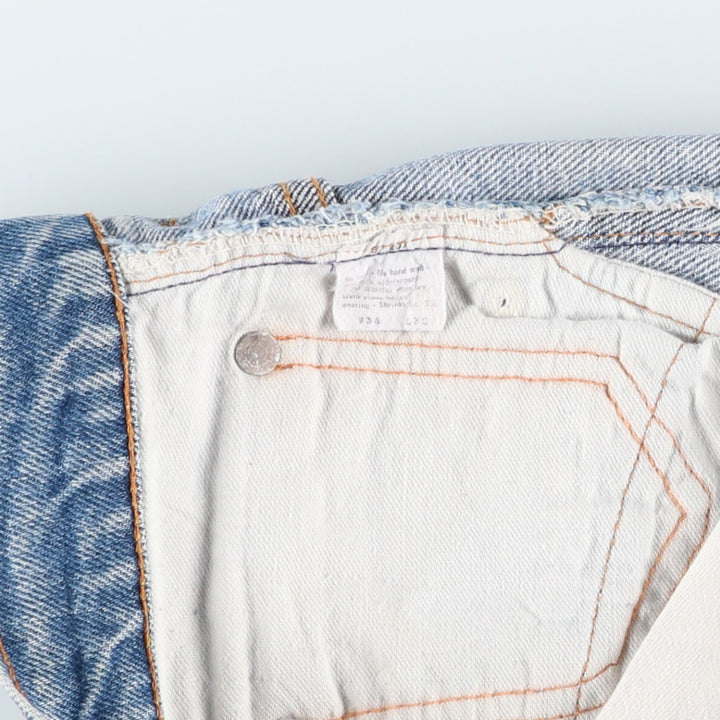 Levi's 517-0217 Bootcut Denim Pants, Men's Size W34 (approx.) unclear blue type Vintage Second Hand