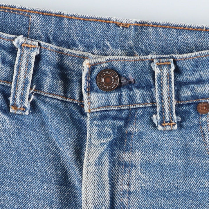 Levi's 517-0217 Bootcut Denim Pants, Men's Size W34 (approx.) unclear blue type Vintage Second Hand