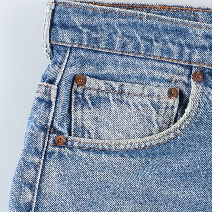 Levi's 517-0217 Bootcut Denim Pants, Men's Size W34 (approx.) unclear blue type Vintage Second Hand