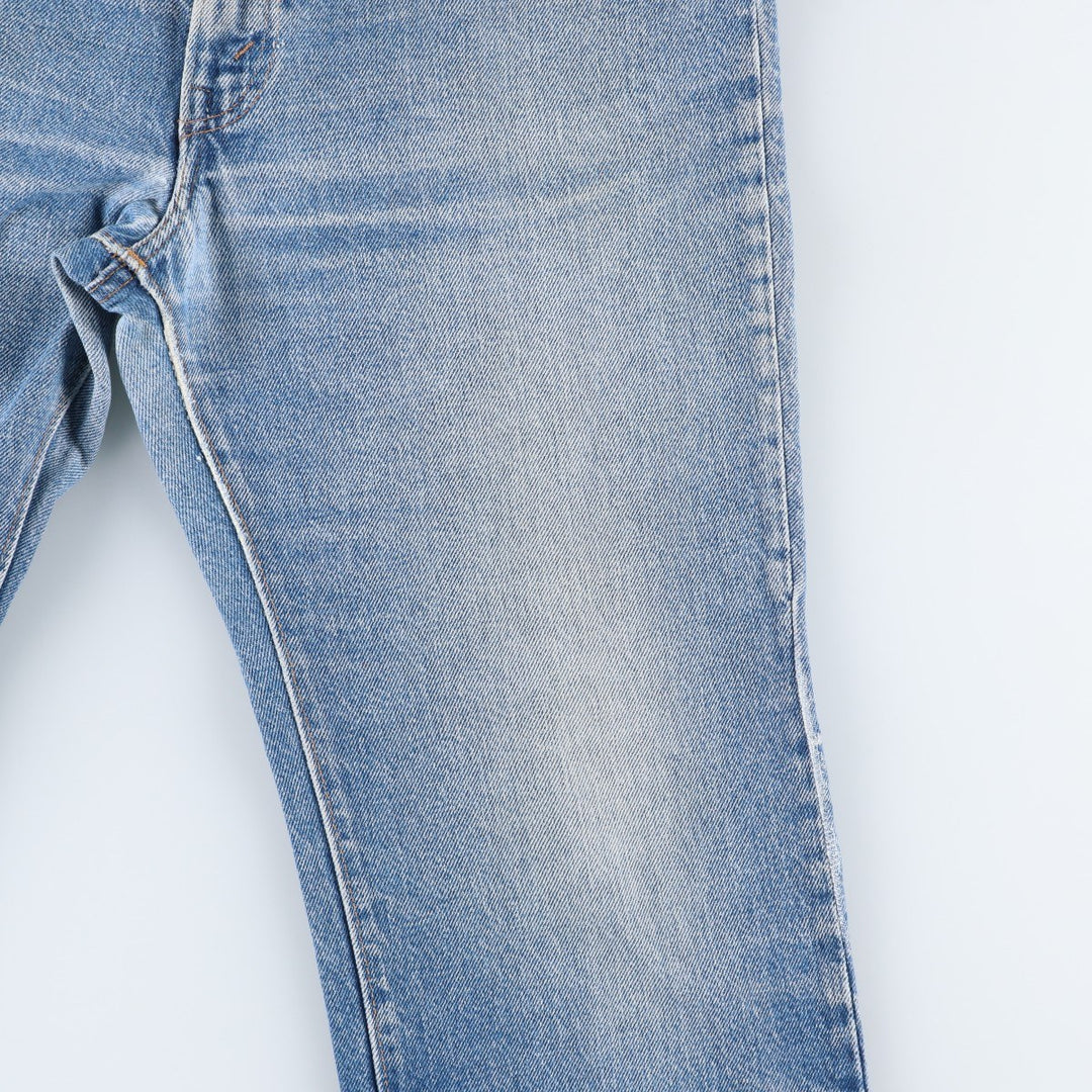 Levi's 517-0217 Bootcut Denim Pants, Men's Size W34 (approx.) unclear blue type Vintage Second Hand