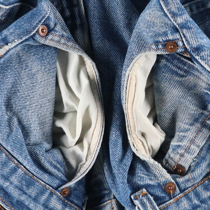 Levi's 517-0217 Bootcut Denim Pants, Men's Size W34 (approx.) unclear blue type Vintage Second Hand