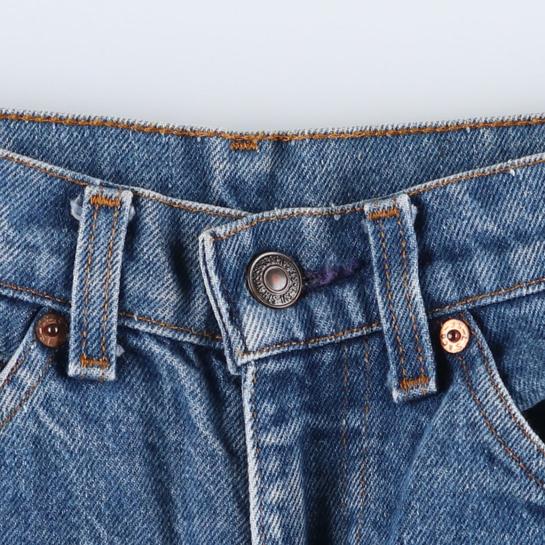 1980'S Levi's 20517-0217 Bootcut Denim Pants, Men's Size W30 (approx.), Vintage unclear blue type Vintage Second Hand