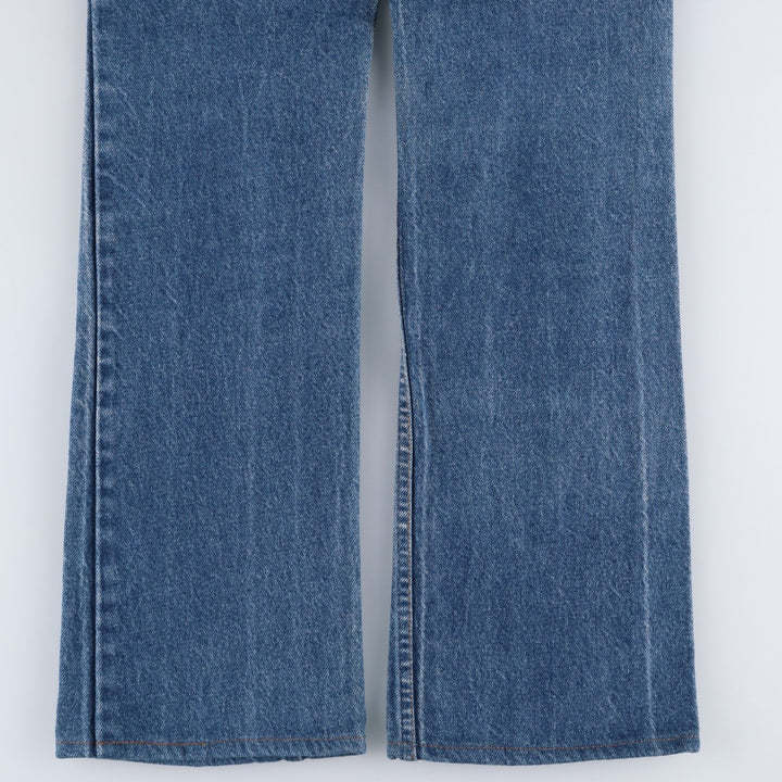 1980'S Levi's 20517-0217 Bootcut Denim Pants, Men's Size W30 (approx.), Vintage unclear blue type Vintage Second Hand
