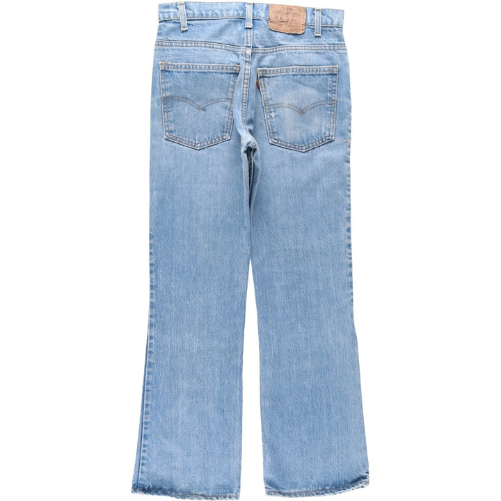 90'S Levi's 517 Orange Tab Bootcut Denim Pants, Men's Size W29 (approx.), Vintage unclear blue type Vintage Second Hand