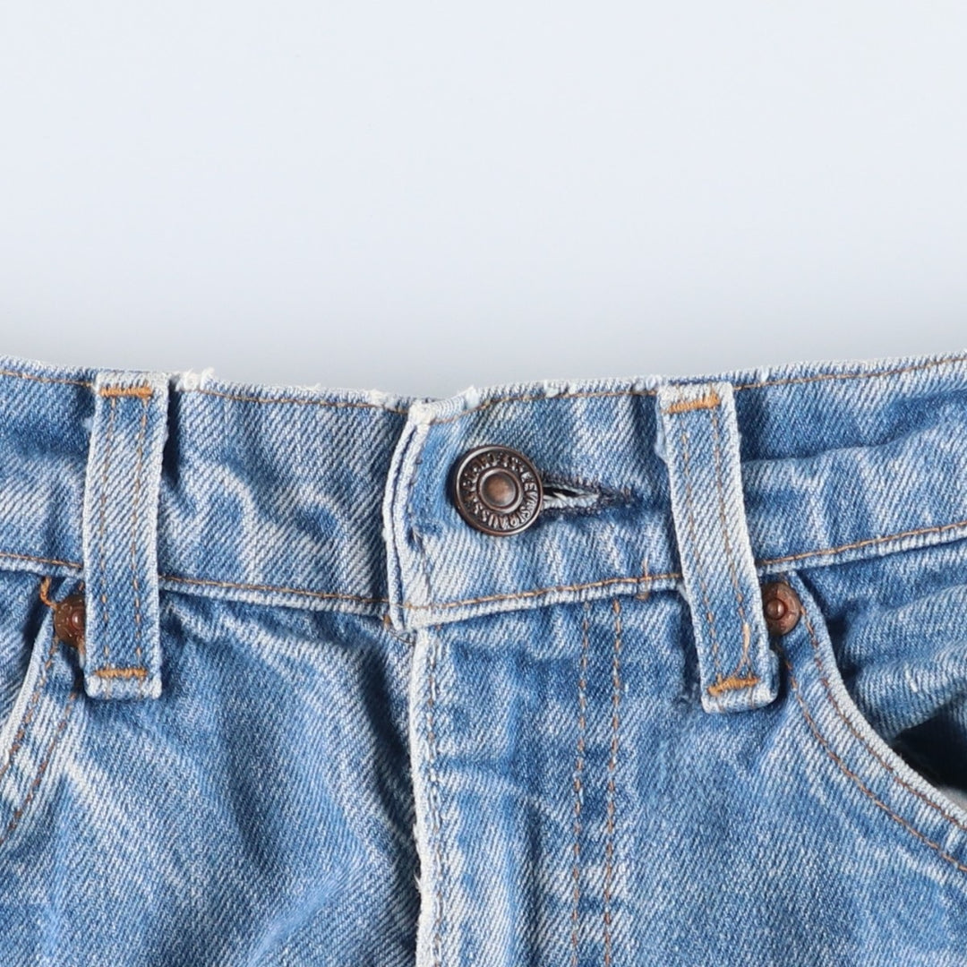 90'S Levi's 517 Orange Tab Bootcut Denim Pants, Men's Size W29 (approx.), Vintage unclear blue type Vintage Second Hand