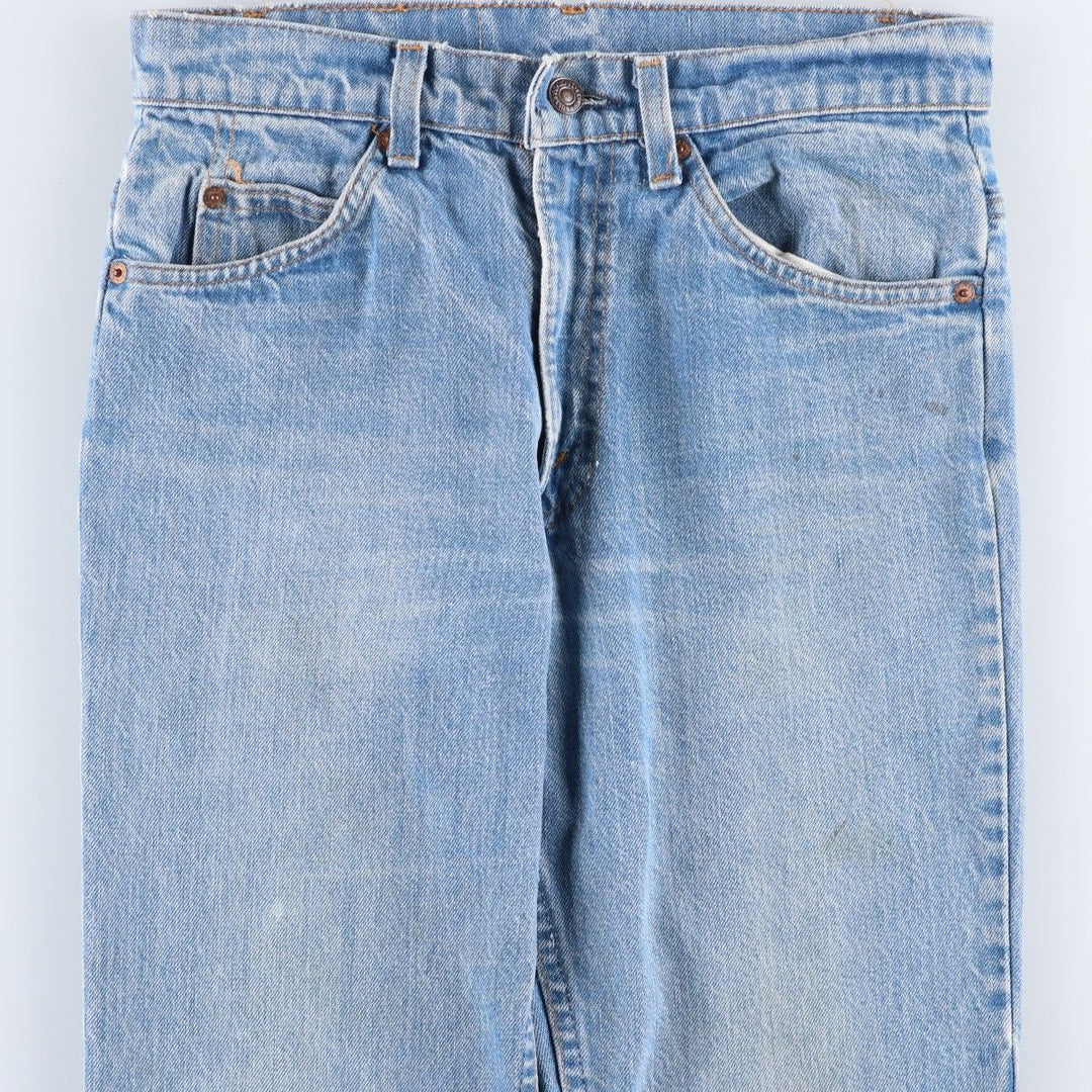 90'S Levi's 517 Orange Tab Bootcut Denim Pants, Men's Size W29 (approx.), Vintage unclear blue type Vintage Second Hand
