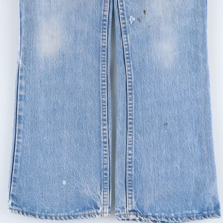 90'S Levi's 517 Orange Tab Bootcut Denim Pants, Men's Size W29 (approx.), Vintage unclear blue type Vintage Second Hand