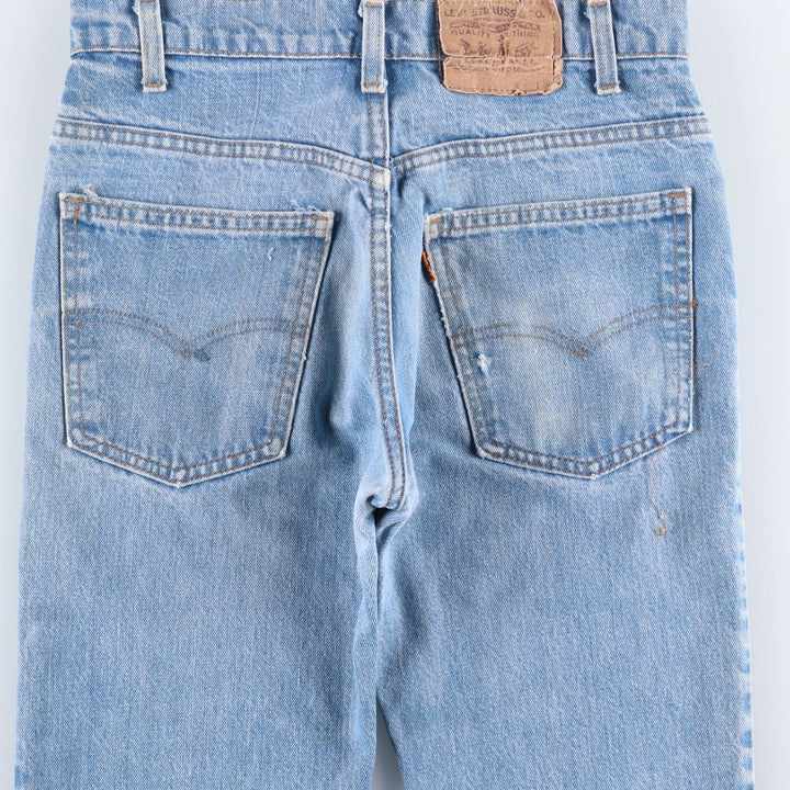 90'S Levi's 517 Orange Tab Bootcut Denim Pants, Men's Size W29 (approx.), Vintage unclear blue type Vintage Second Hand