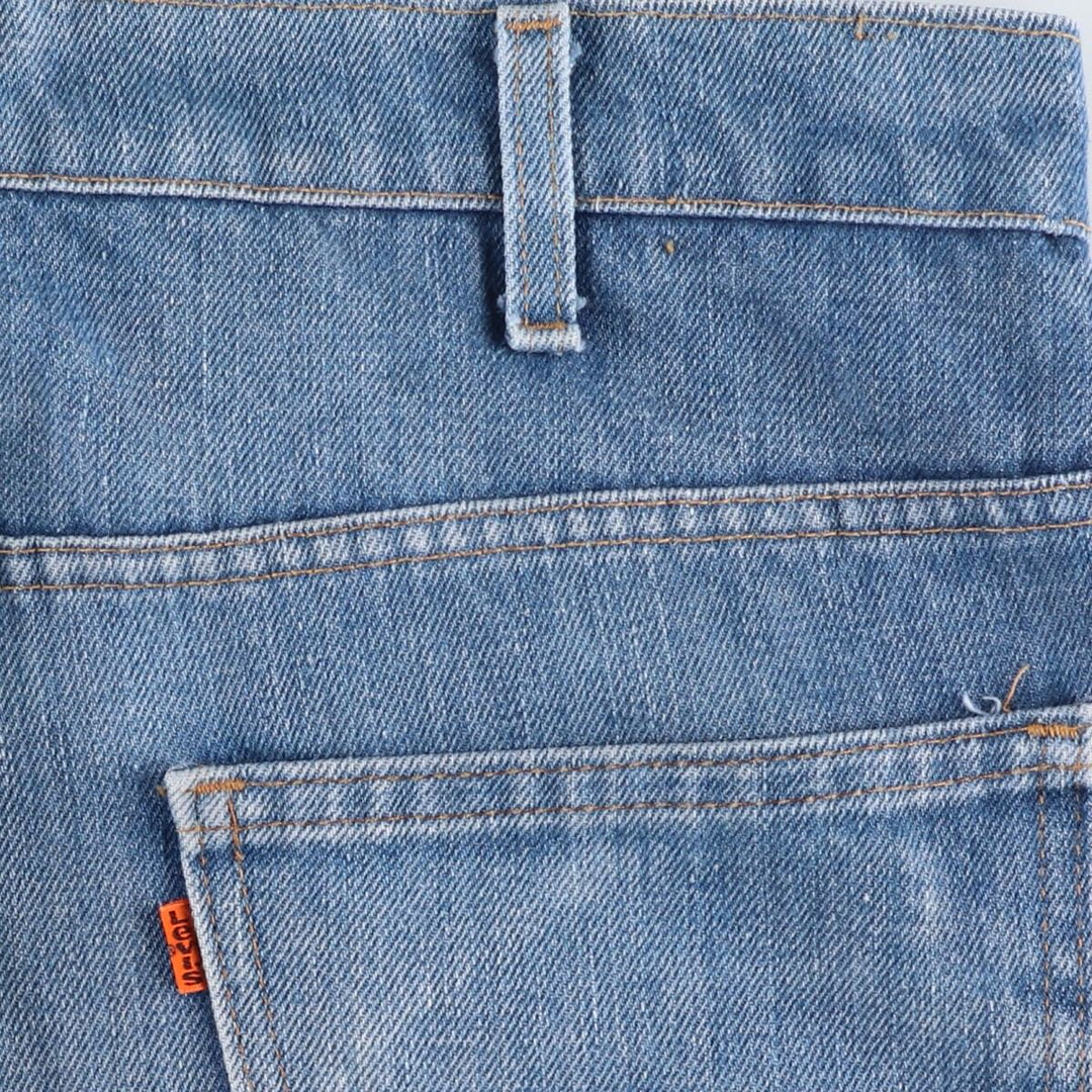 Levi's 517 Bootcut Denim Pants for Men, Size W34 unclear blue type Vintage Second Hand