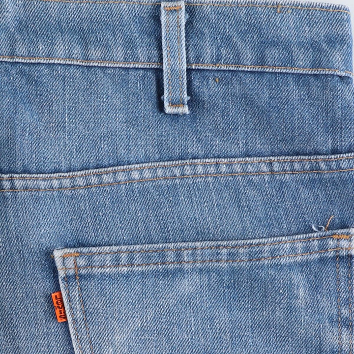 Levi's 517 Bootcut Denim Pants for Men, Size W34 unclear blue type Vintage Second Hand