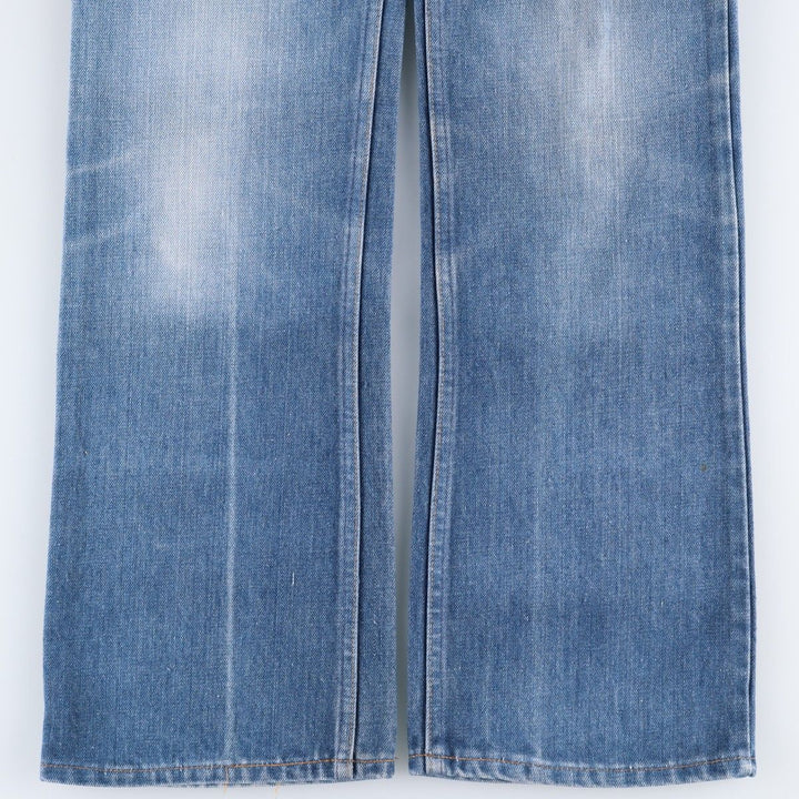 Levi's 517 Bootcut Denim Pants for Men, Size W34 unclear blue type Vintage Second Hand