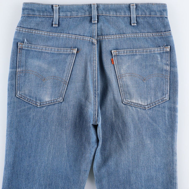 Levi's 517 Bootcut Denim Pants for Men, Size W34 unclear blue type Vintage Second Hand