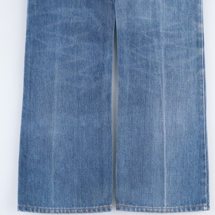Levi's 517 Bootcut Denim Pants for Men, Size W34 unclear blue type Vintage Second Hand