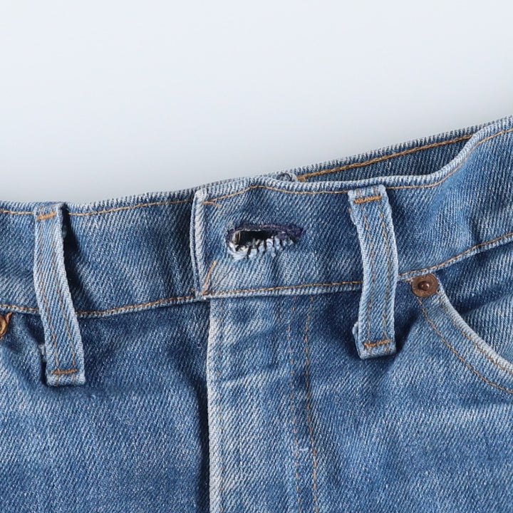 Levi's 517 Bootcut Denim Pants for Men, Size W34 unclear blue type Vintage Second Hand