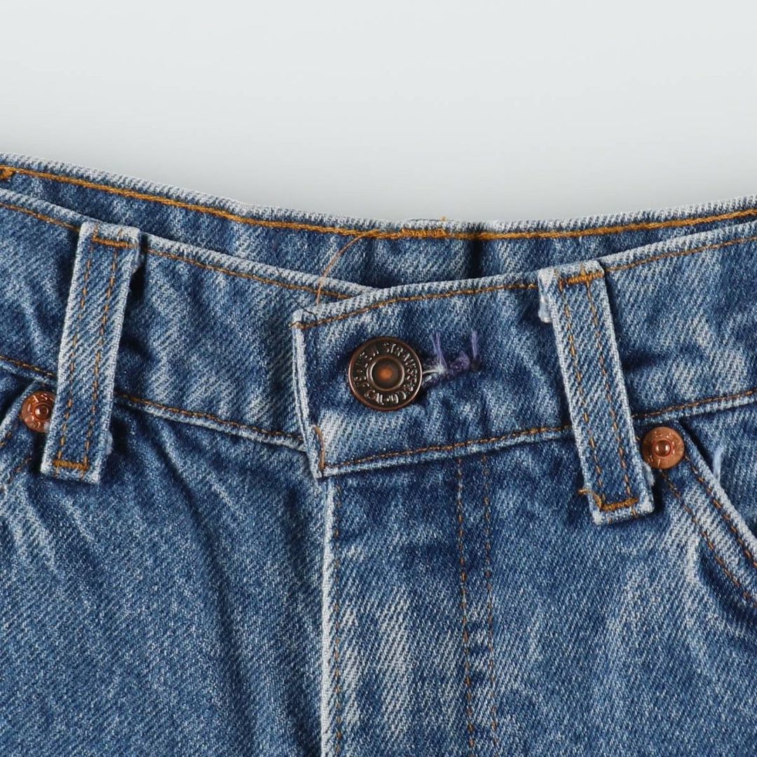 ~90'S Levi's 517 Orange Tab Bootcut Denim Pants, Made in USA, Men's W33 (approx.), Vintage unclear blue type Vintage Second Hand