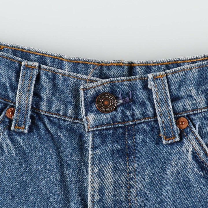~90'S Levi's 517 Orange Tab Bootcut Denim Pants, Made in USA, Men's W33 (approx.), Vintage unclear blue type Vintage Second Hand