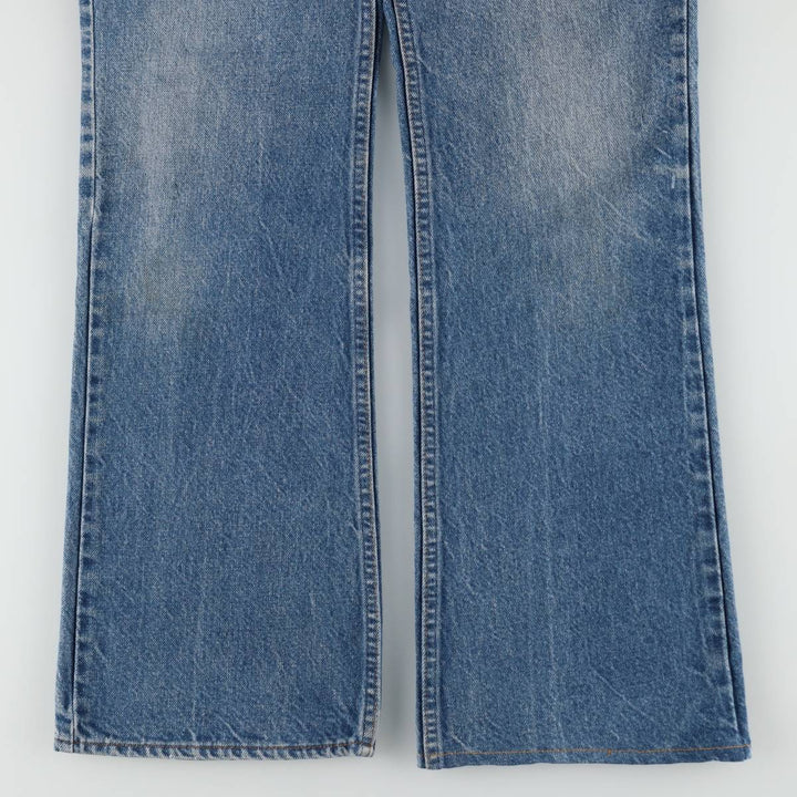 ~90'S Levi's 517 Orange Tab Bootcut Denim Pants, Made in USA, Men's W33 (approx.), Vintage unclear blue type Vintage Second Hand